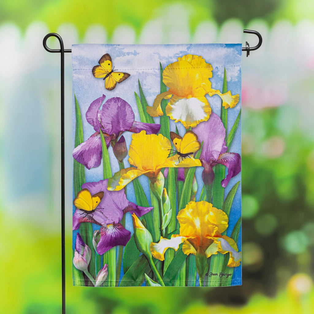 Suede Garden Flag 12x18 double sided I955683