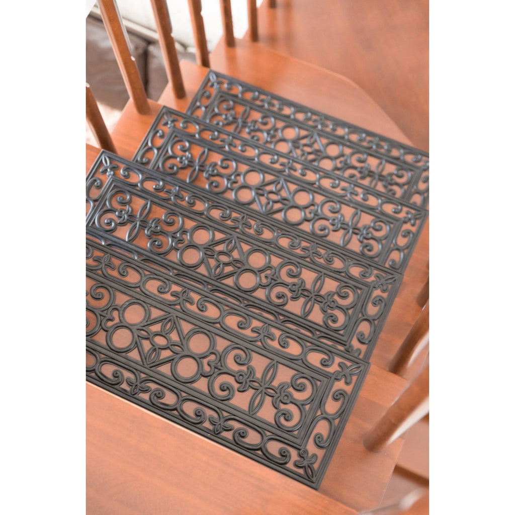 Set of 4 Anti-Slip Rubber Stair Tread Mat D951922