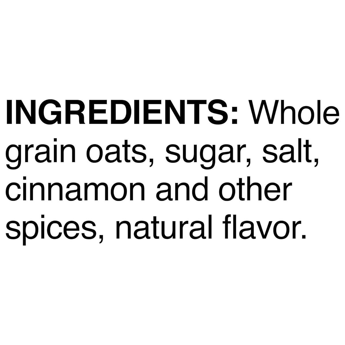 Cinnamon and Spice Instant Oatmeal, 1.51 Ounce (Pack of 10) R63885