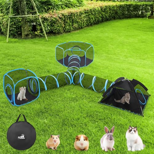 Portable Mesh Cat Enclosure with Carry Bag Y866