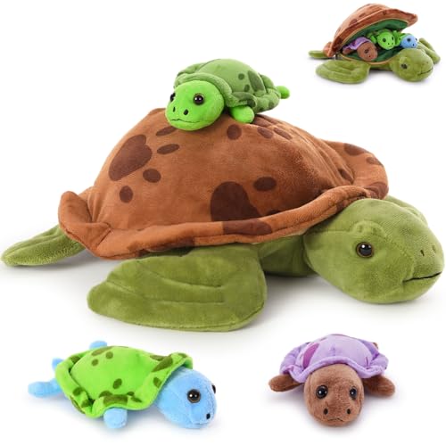 23" 5-in-1 Shark Stuffed Animal Plush Set M2048