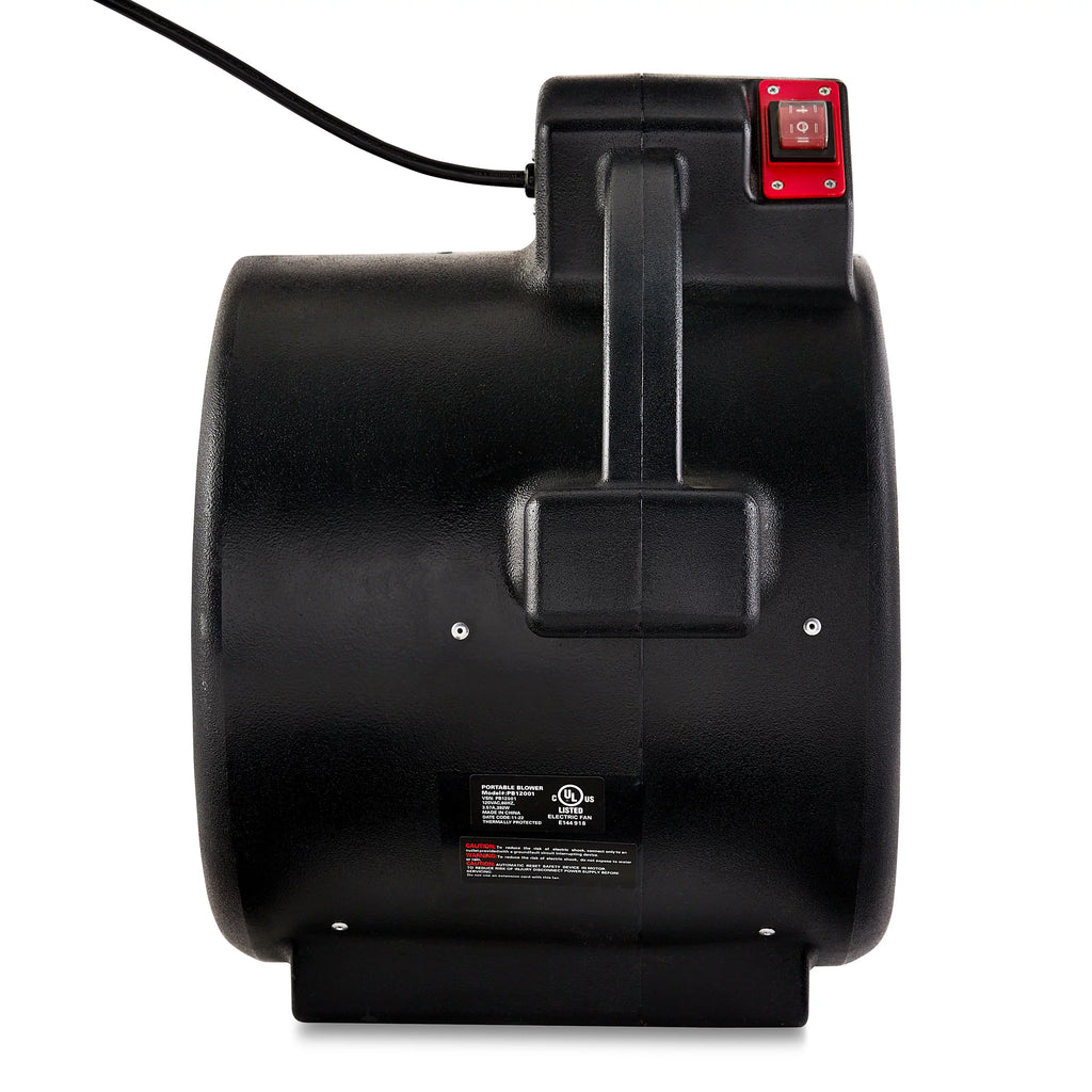 1/4 HP 2-Speed Utility Fan Air Mover Black L294669