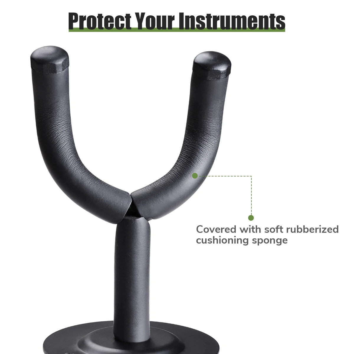 8Pcs Guitar Wall Mount Hanger with Screws H9933