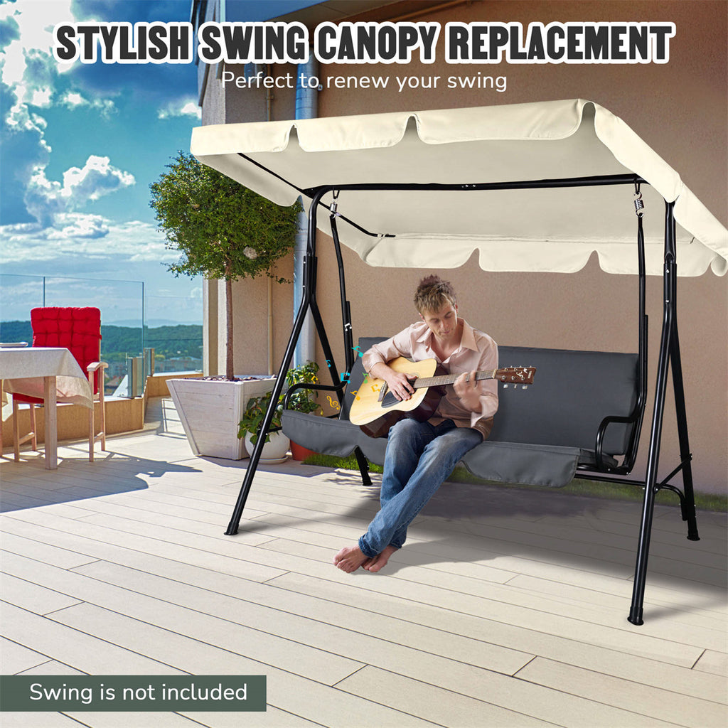 White Canopy Replacement Tops 77'' x 43'' J59940
