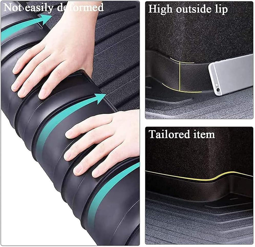 Heavy Duty Trunk Liner for Jeep Grand Cherokee 2012-2020 with Traction Grips V908198