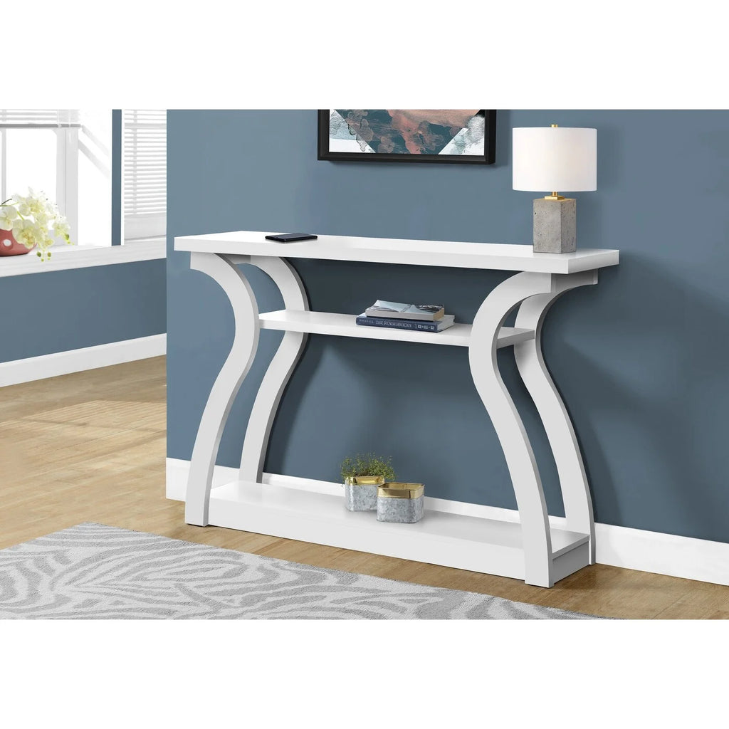 Narrow Laminate Accent Table S678