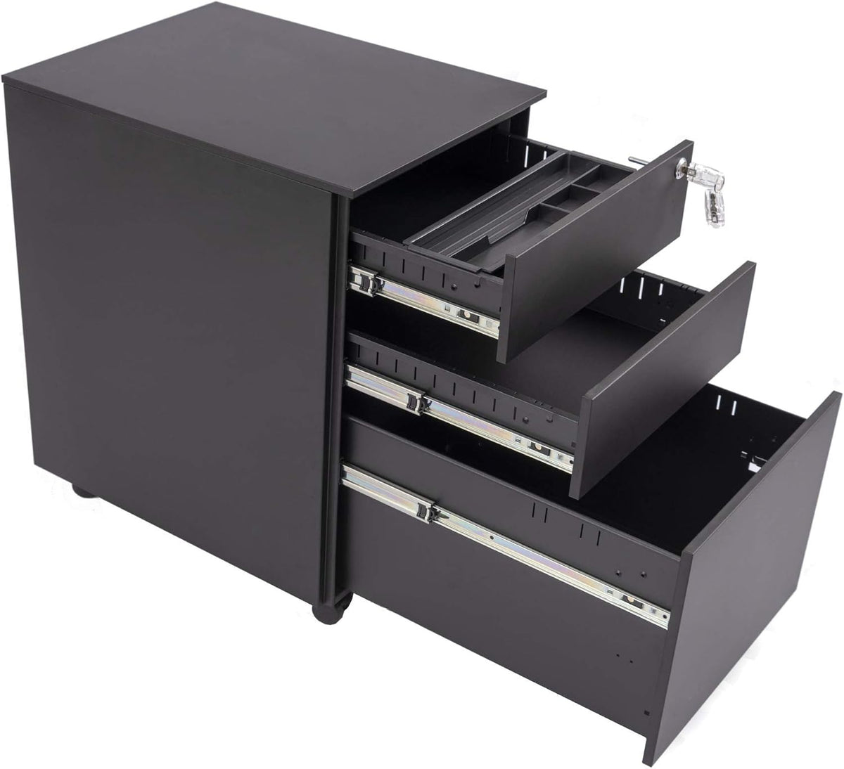 3 Drawer Lockable Rolling File Cabinet R411810