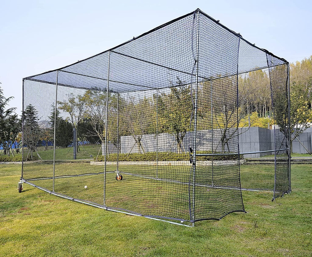 16X10X8FT Batting Cage with Wheels H479496