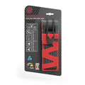 Heavy Duty Bicycle Lock with Carrying Case, 35 inch Red B3825