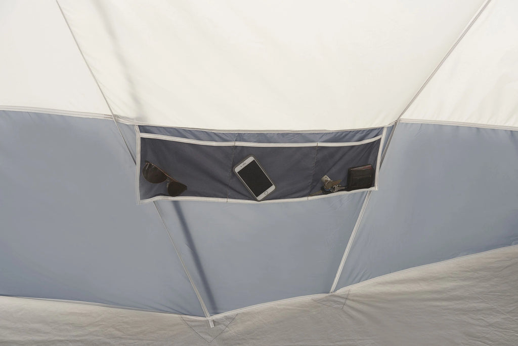 20-Person 4-Room Cabin Tent with 3 Separate Entrances E695