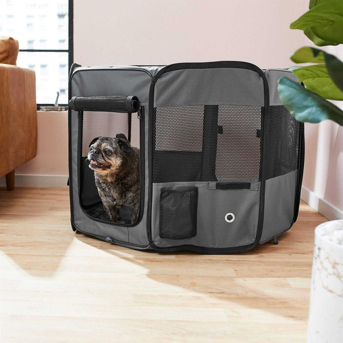 Soft-Sided Dog Cat Exercise Playpen B4376