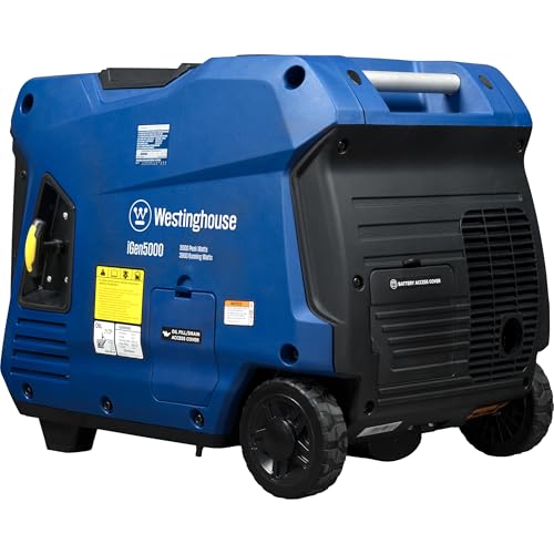 5000 Peak Watt Dual Fuel Portable Inverter Generator Z46564
