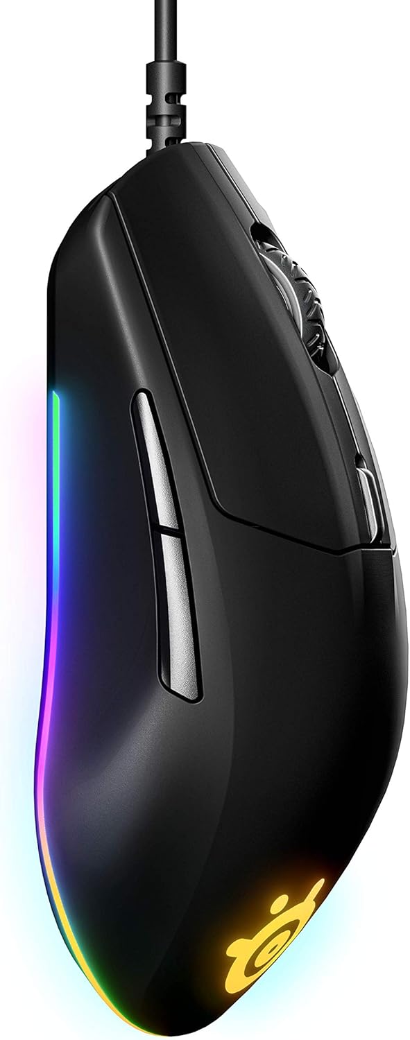 Black Gaming Mouse with 18,000 CPI Optical Sensor C354361