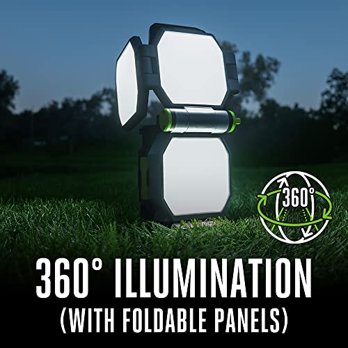 56-Volt Lithium-ion Cordless Portable Area Light with Opaque Diffuser, Gray X204