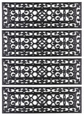 Set of 4 Anti-Slip Rubber Stair Tread Mat D951922