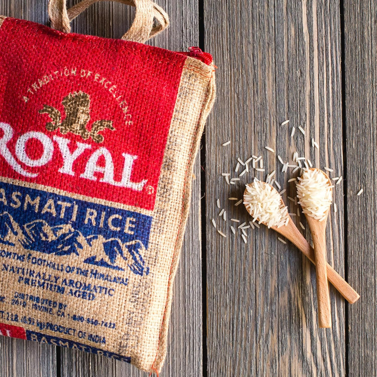 15 lbs Pack of 2 White Basmati Rice H770407