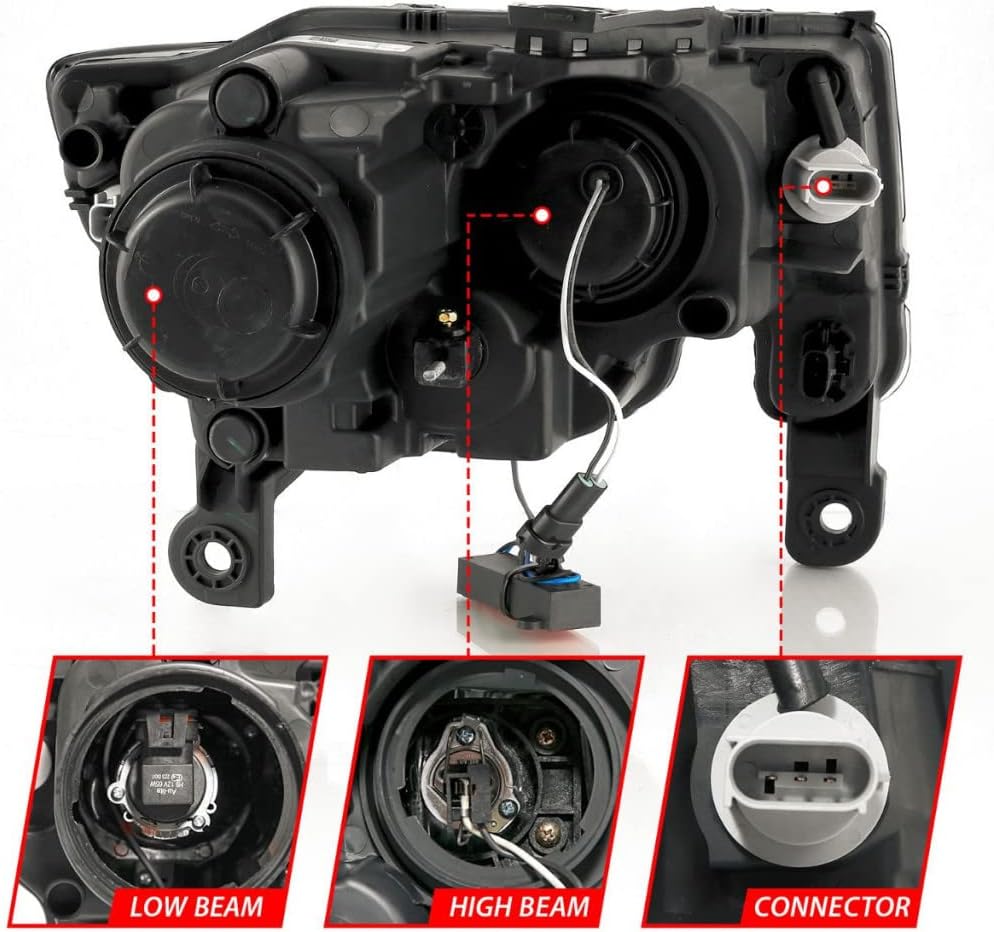 Projector Headlight with Plank Style Switchback B333