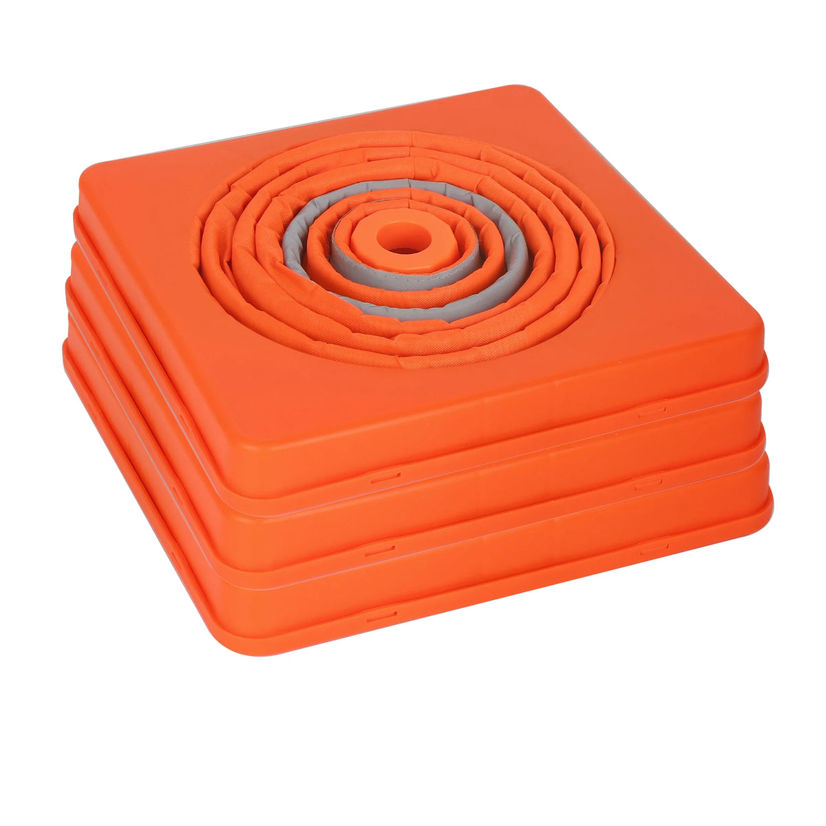 Collapsible Reflective Emergency Safety Cone 3 Pack Plastic A44251