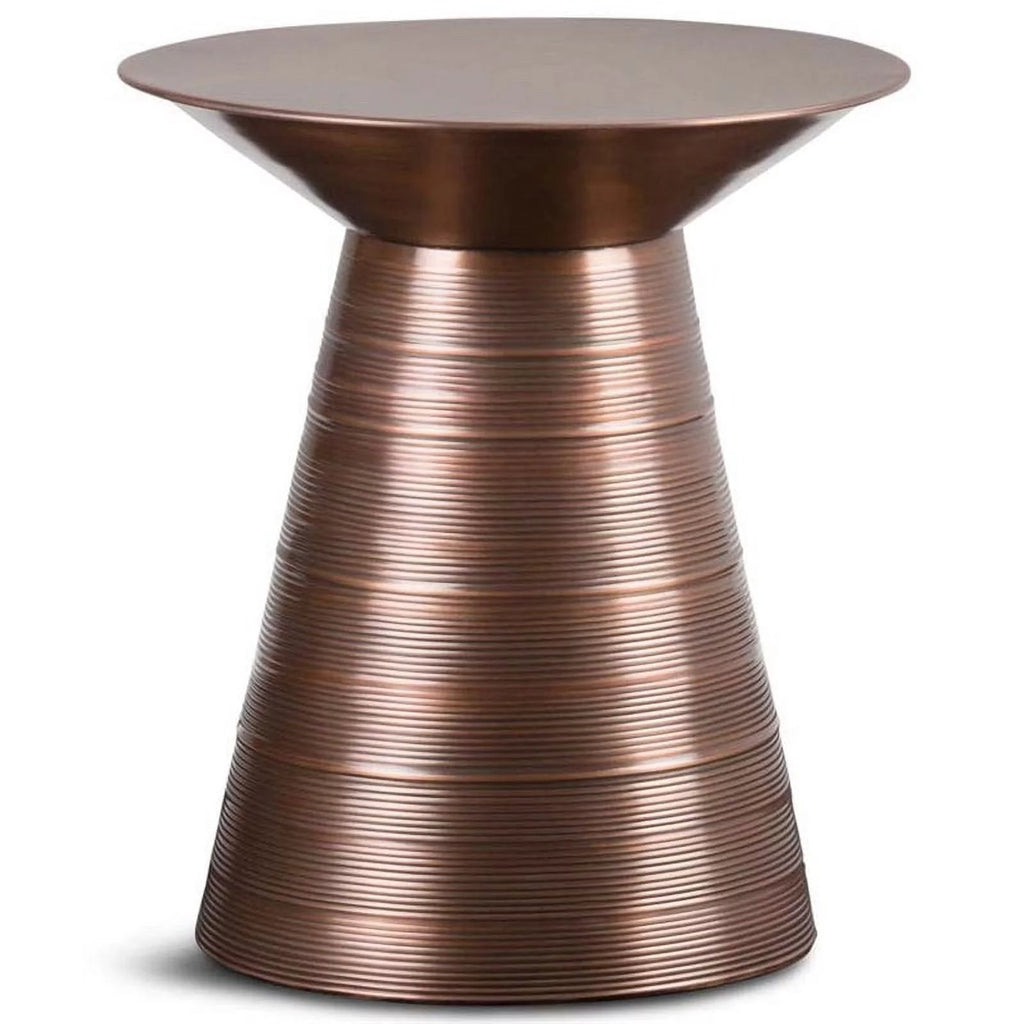 18 inch Metal Accent Side Table P1166