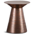 18 inch Metal Accent Side Table P1166