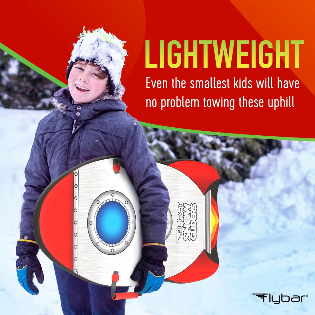 36' Rocket Foam Toboggan Snow Sled for Kids O4384