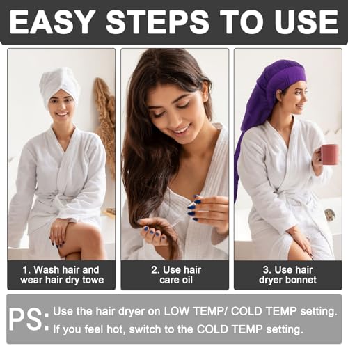 Large Black Hooded Hair Dryer Attachment H3290