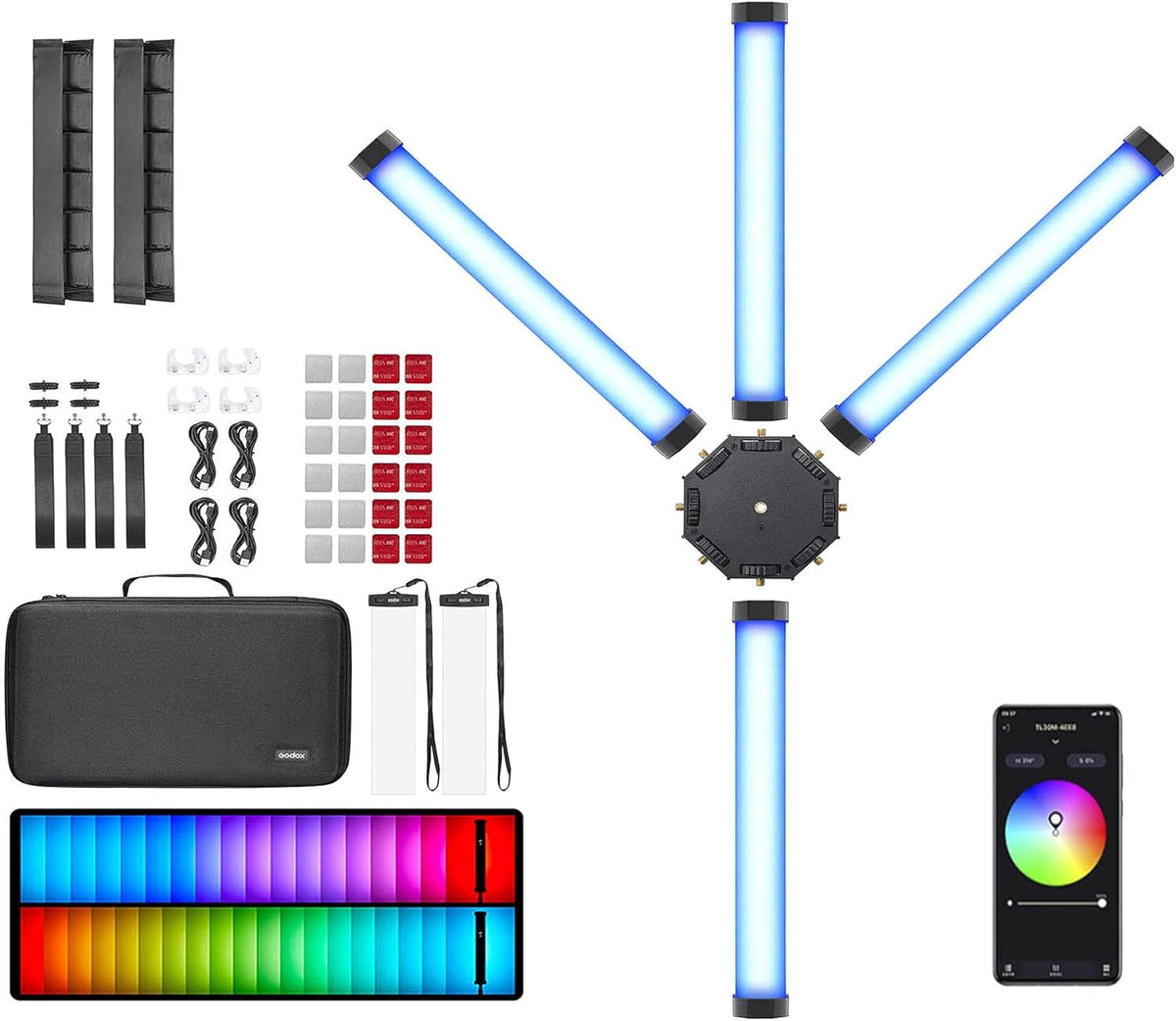 RGB Tube Light LED Light 8W 2700K-6500K H818346