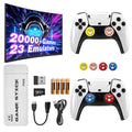 4K HDMI Retro Gaming Console Stick with 20,000+ Classic Games, 23 Emulators & Dual 2.4G Wireless Controllers P533