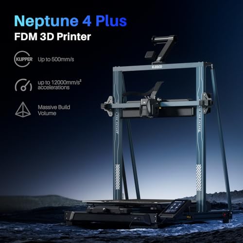 FDM 3D Printer with Auto Bed Leveling, Dual-Gear Direct Extruder, Dual Lead Screw Drive, Removable Capacitive Screen, 8.85x8.85x11in Large Printing Size P931