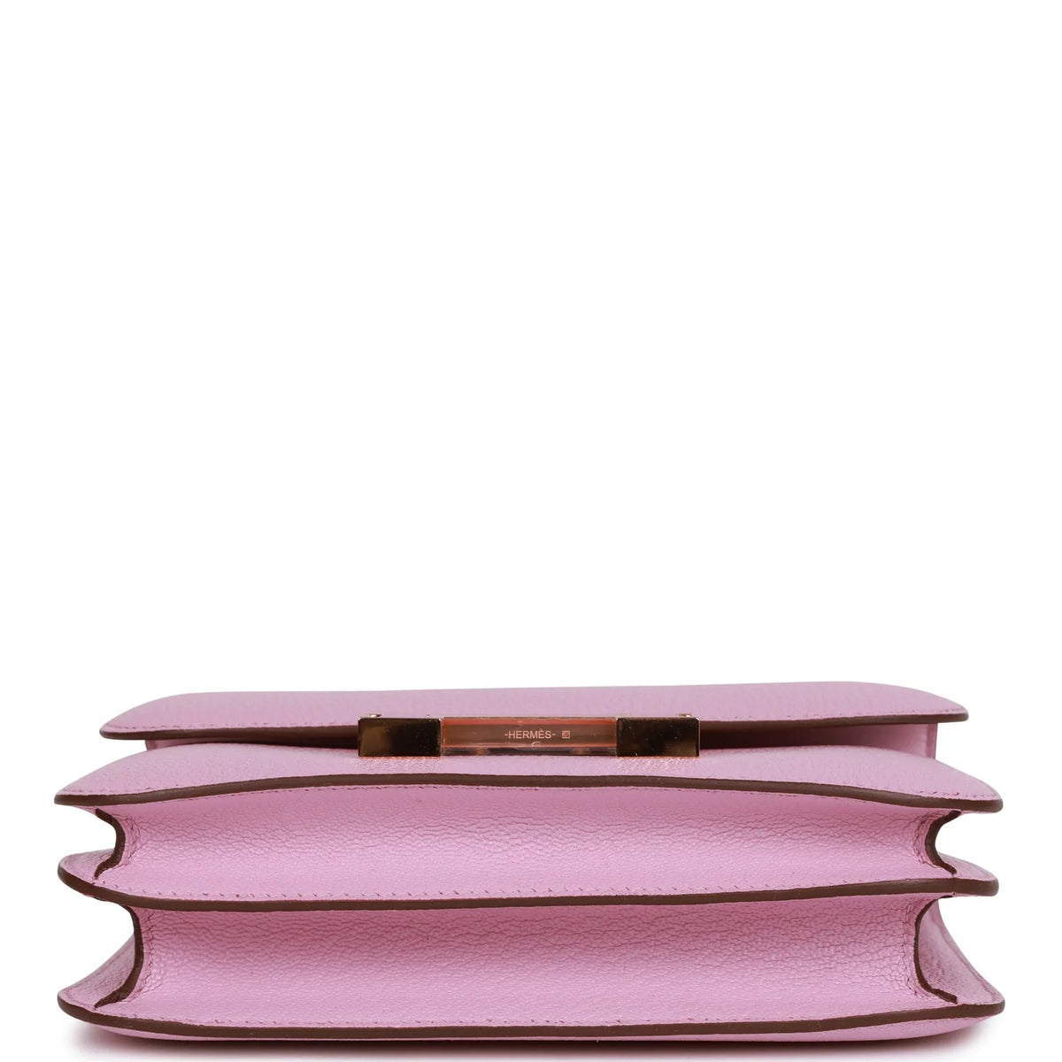 Mauve Sylvestre Chevre Rose Gold Hardware Bag T1315
