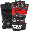 Small Cowhide Leather MMA Gloves V580211