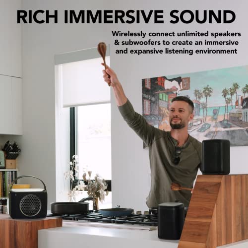Wireless Portable Subwoofer with Carry Strap N829412