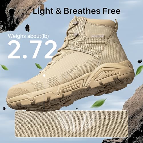 Waterproof Lightweight Tactical Work Boots G4260