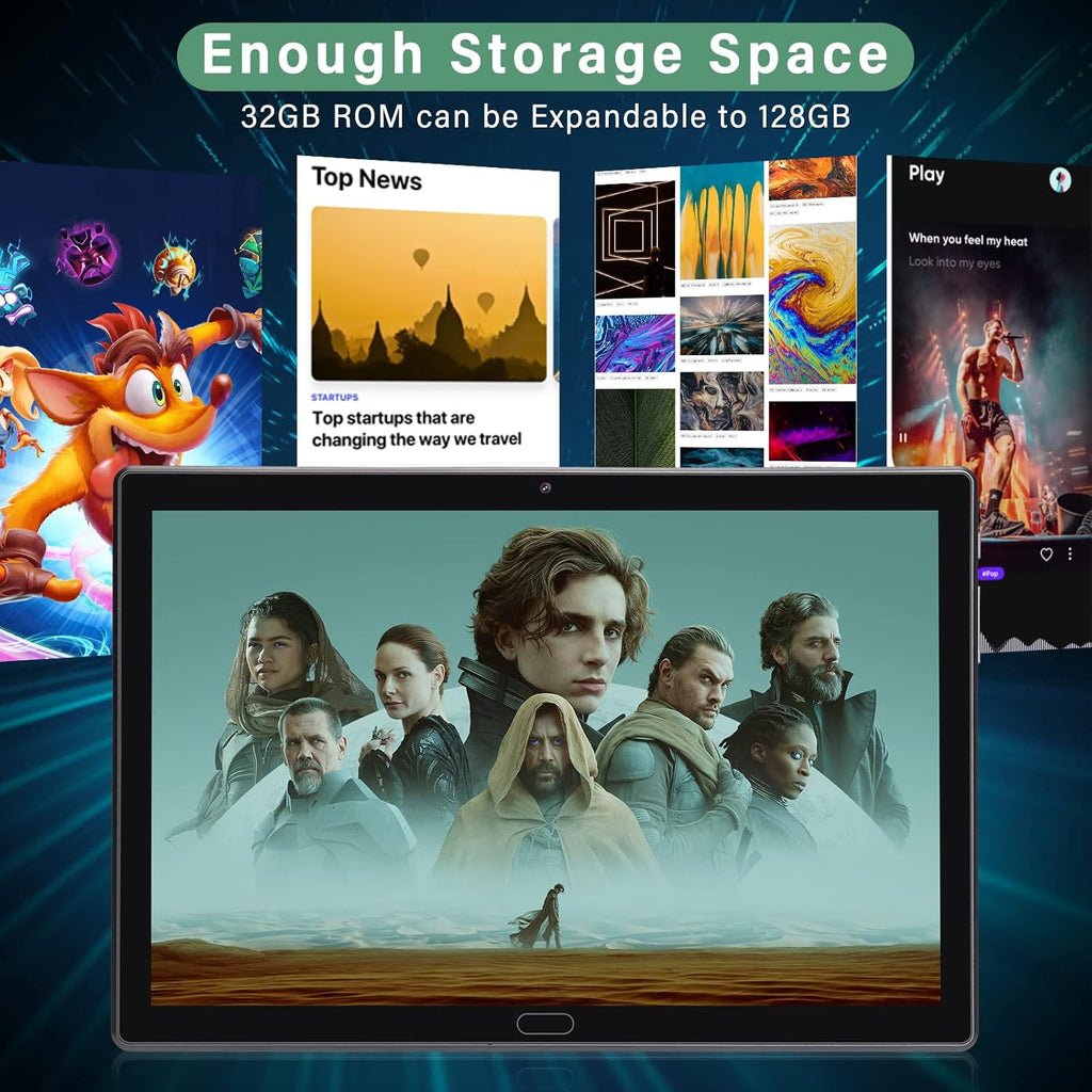 10 inch Android Tablet with 32GB Storage Y909