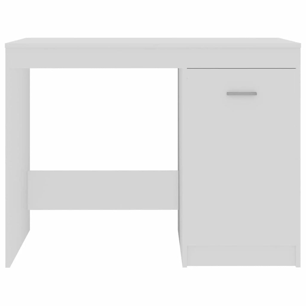 White Computer Desk with Storage Cabinet N16601