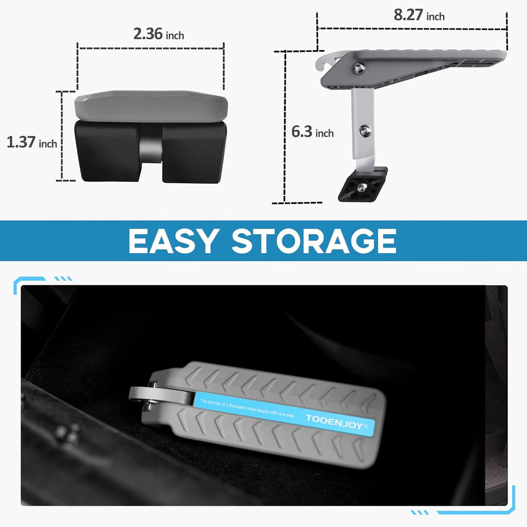 5 Gear Adjustment Car Door Latch Step, Pack of 2 K70888