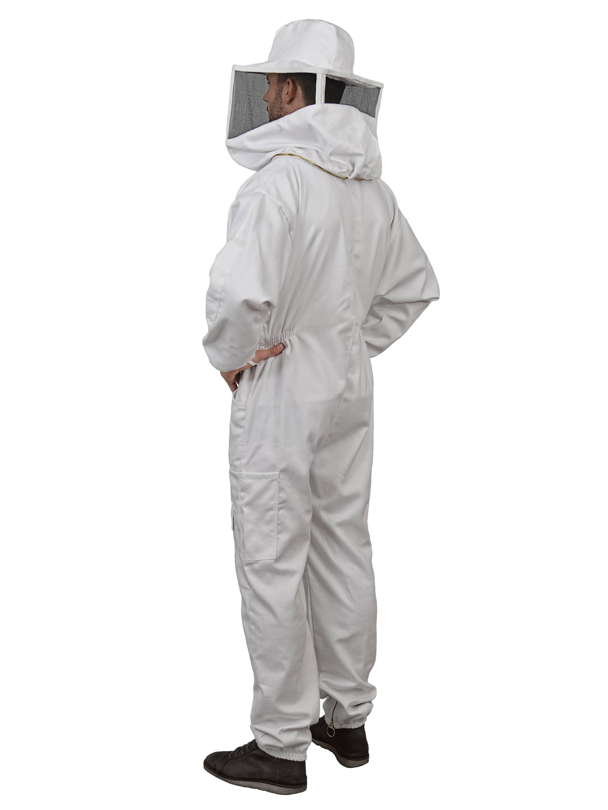 Polycotton Beekeeping Suit with Square Veil (Small) A59905
