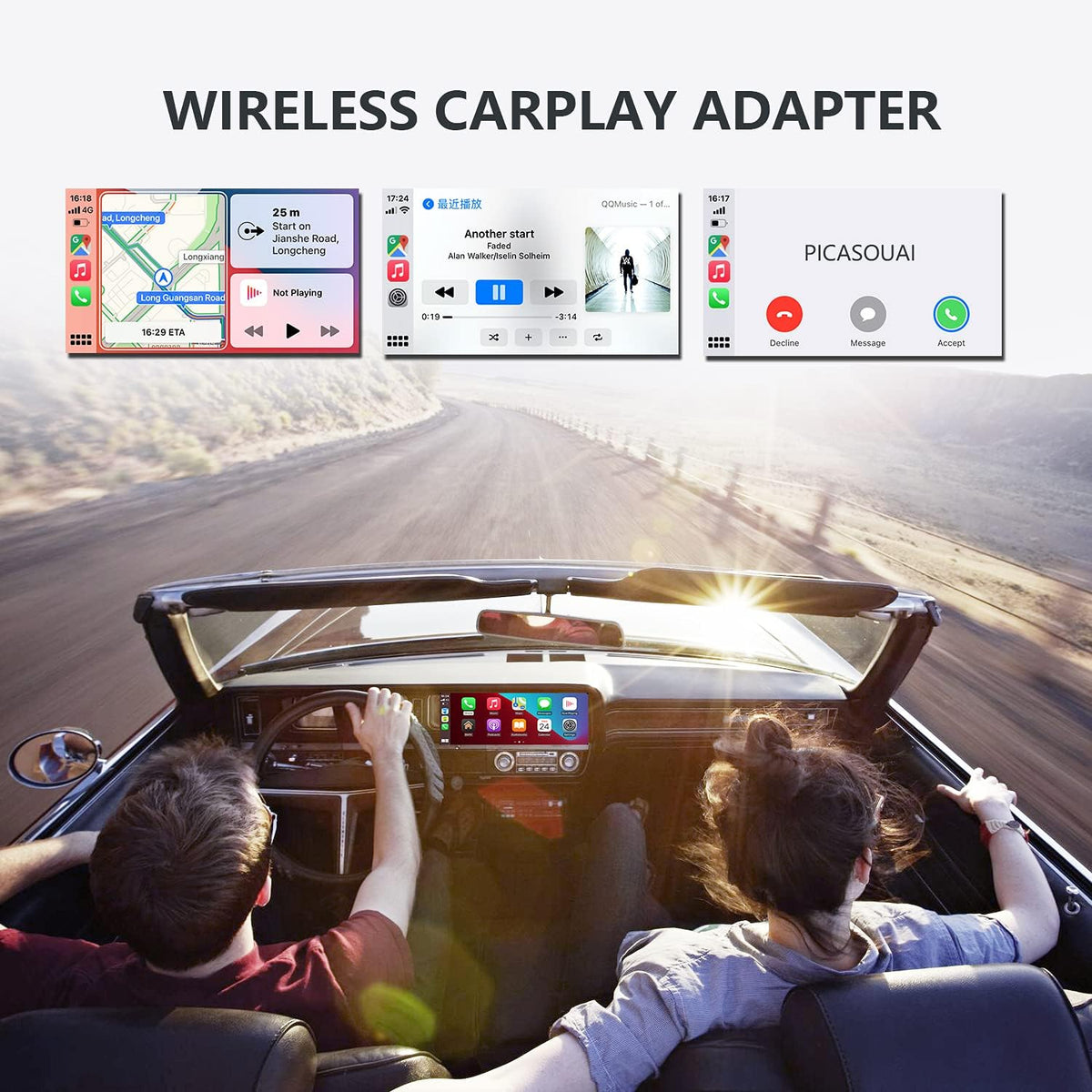 Wireless CarPlay Adapter Dongle V25117