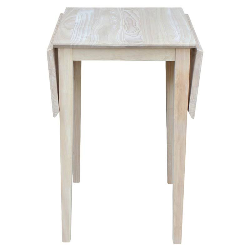 Unfinished Drop Leaf Folding Dining Table O725