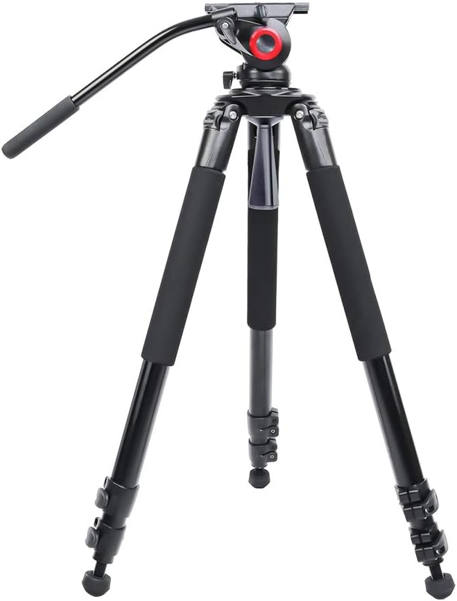 Aluminum Alloy Tripod with Fluid Head E144