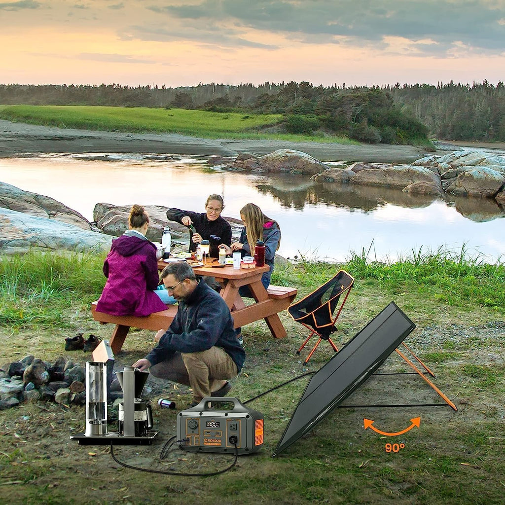 100W Foldable Solar Panel with DC Port A86361