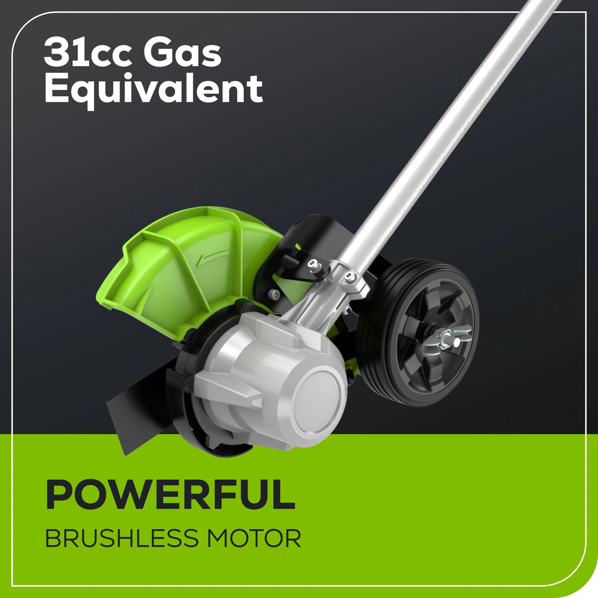 60V 8 Edger with 2.5 Ah Battery & Charger G852196