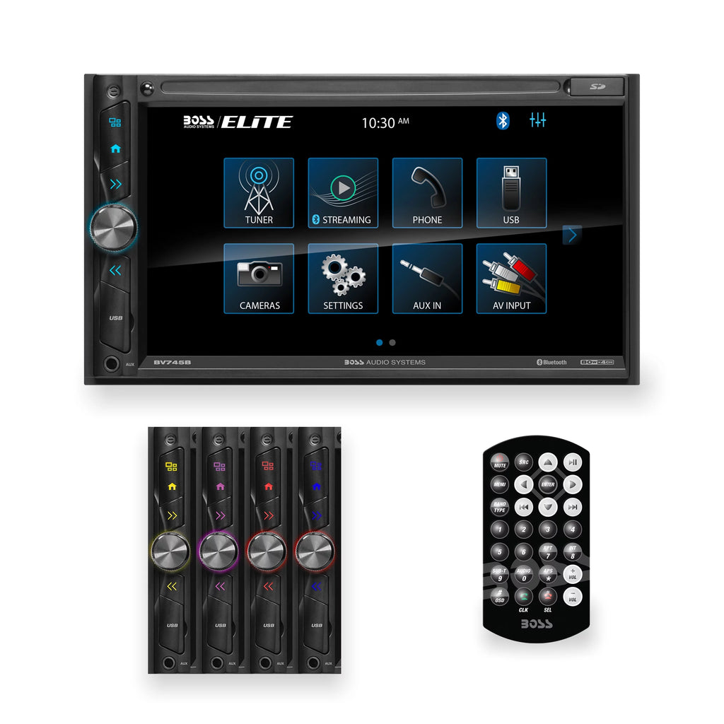 6.95 inch Double Din Touchscreen Bluetooth Car Stereo System N9490