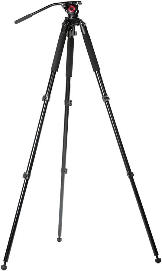 Aluminum Alloy Tripod with Fluid Head E144