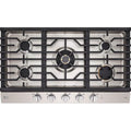 36 inch Stainless 5-Burner Built-In Gas Cooktop L3784