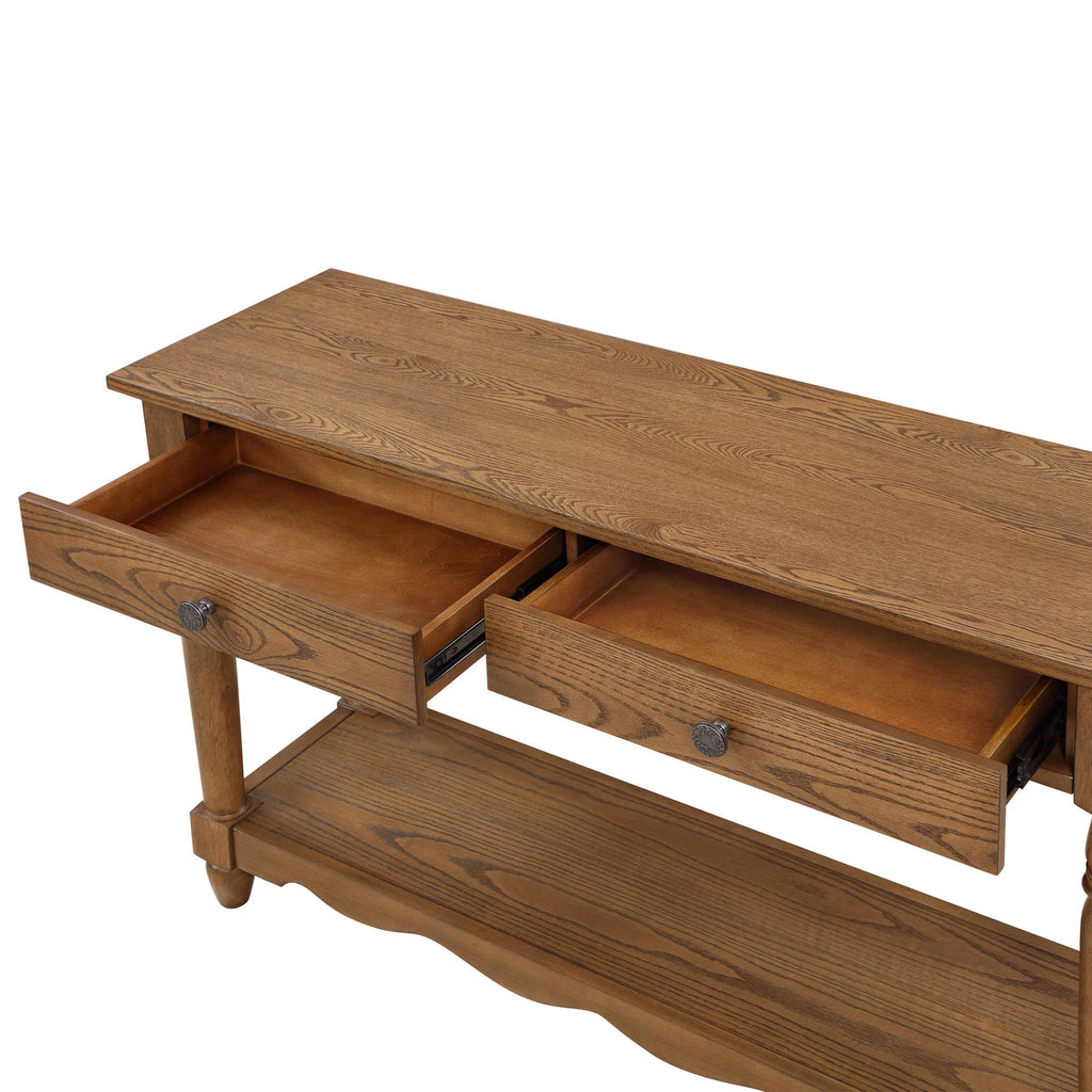 Solid Wood Frame Console Table L584