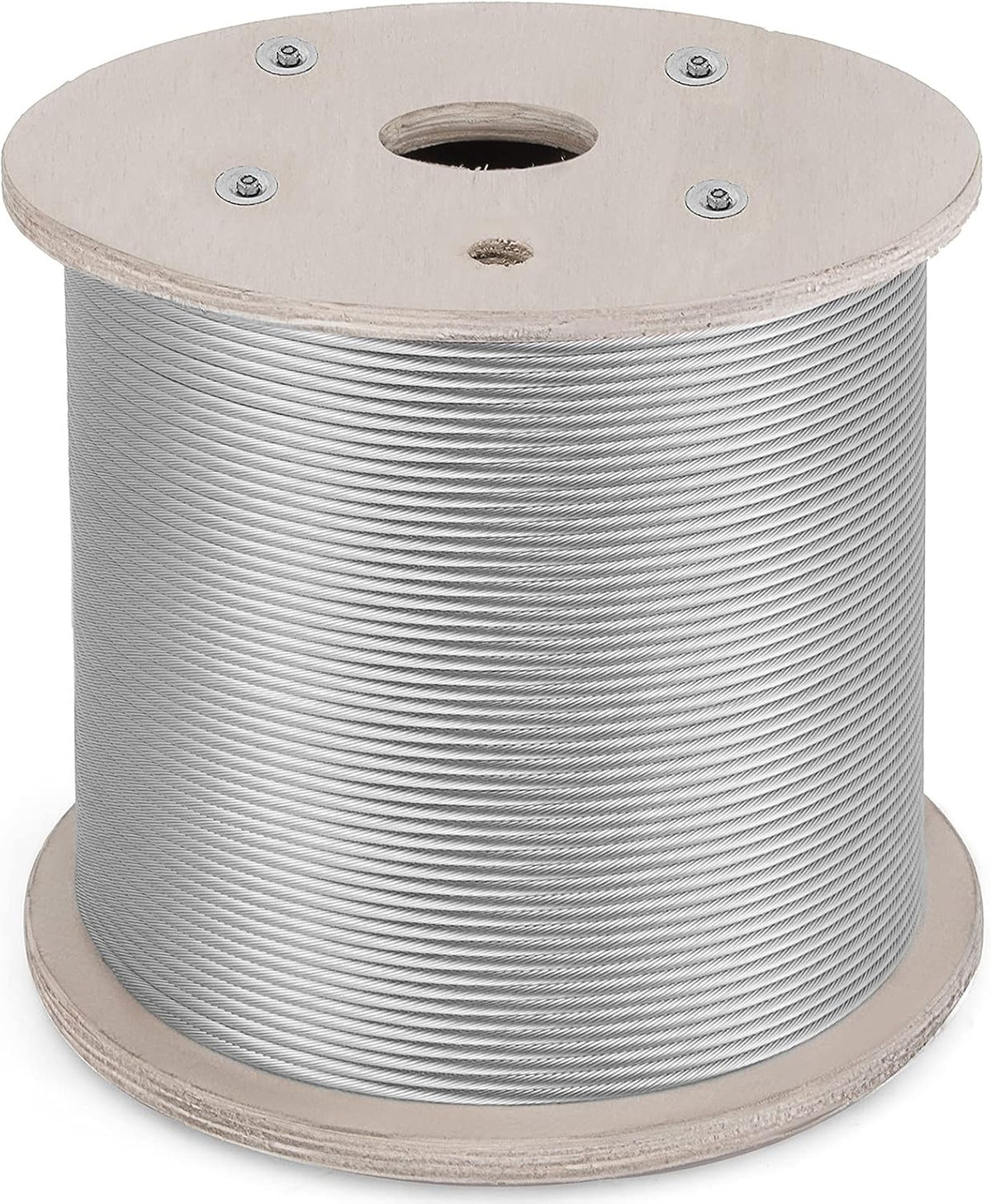 304 Stainless Steel Cable 1/4 Inch 7 X 19 Wire Rope 200Feet H379886