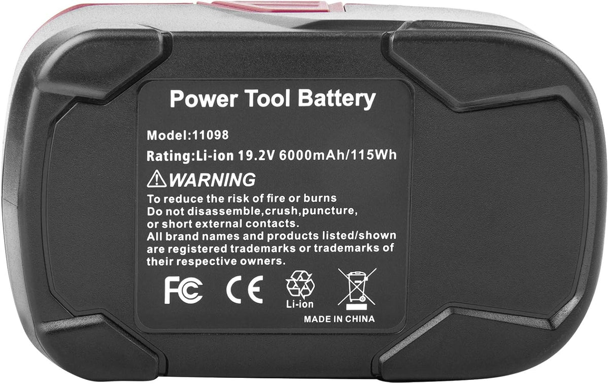 19.2V 6.0Ah Lithium ion Battery X36784