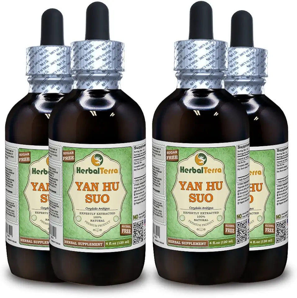 Corydalis Ambigua Alcohol-Free Liquid Extract 4x4 fl.oz L98833
