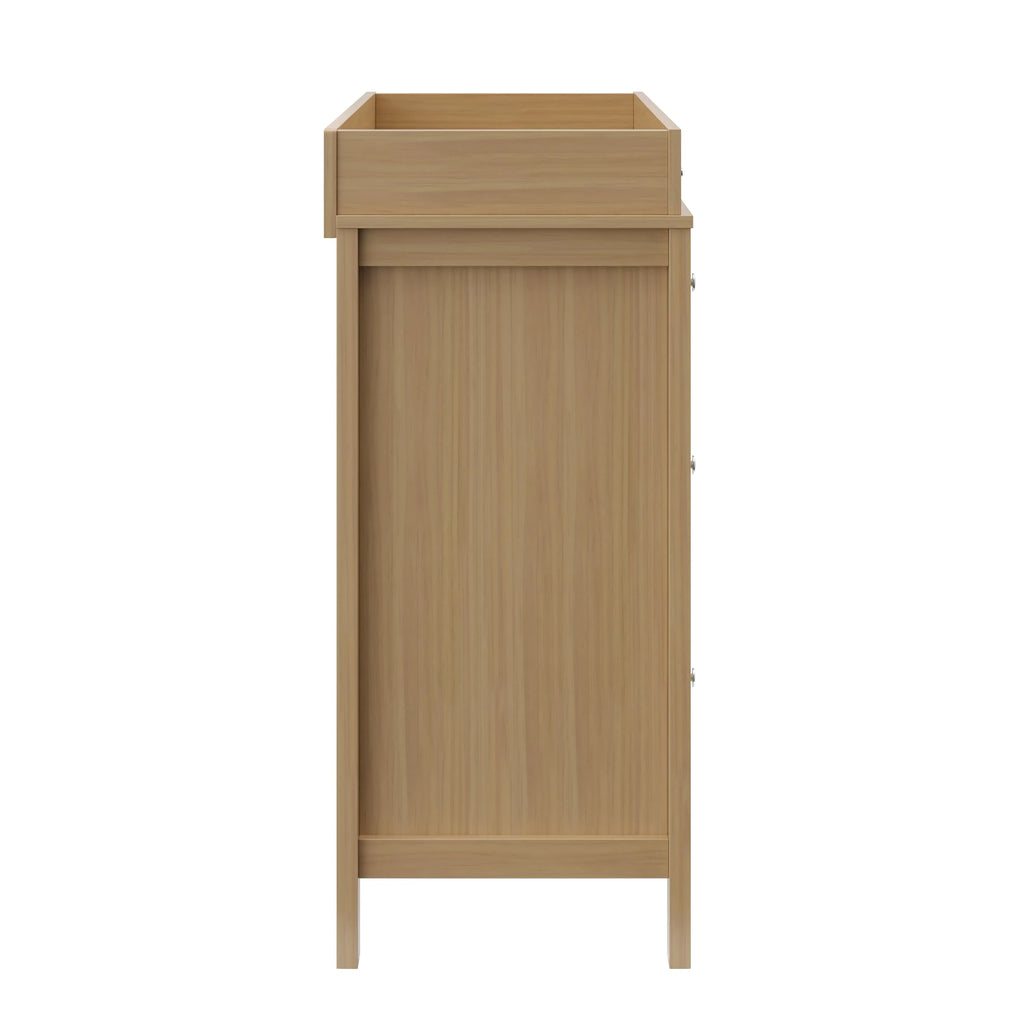 3 Drawer White Dresser B9150